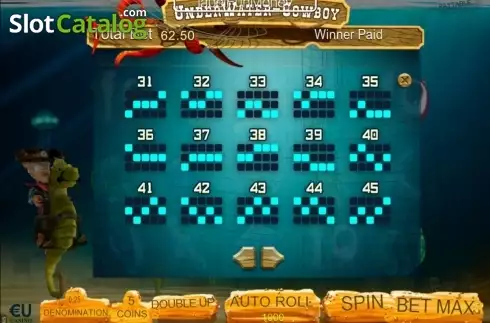 Скрин6. Underwater Cowboy слот