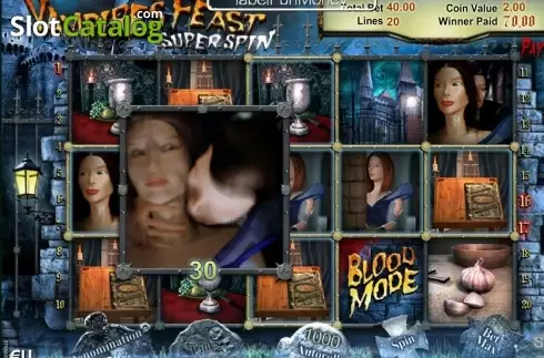 Скрин9. Vampires Feast Super Spin слот