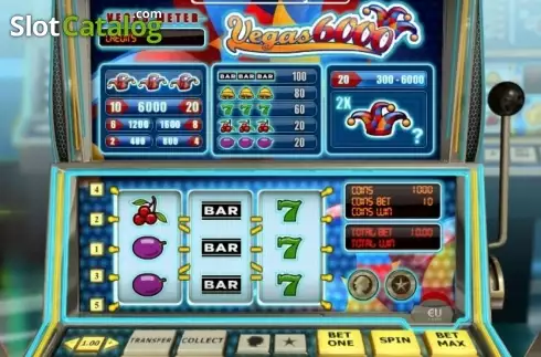 Скрин2. Vegas 6000 слот