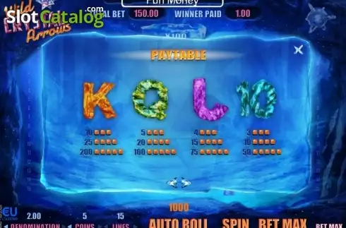 Скрин3. Wild Crystal Arrows слот