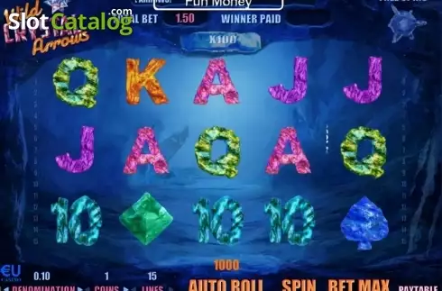 Скрин5. Wild Crystal Arrows слот