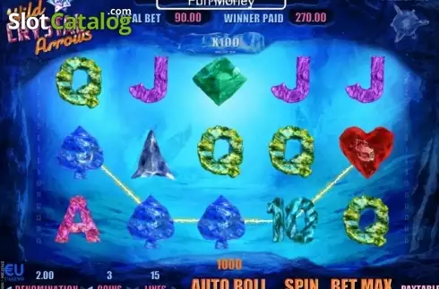 Скрин7. Wild Crystal Arrows слот