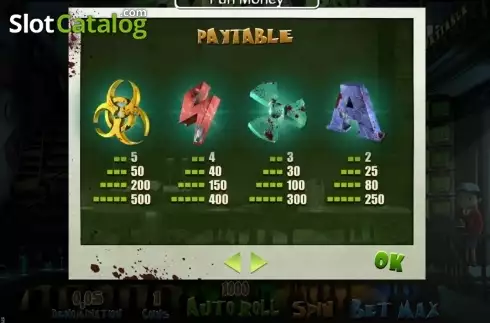Скрин2. Zombie Bar Slots слот
