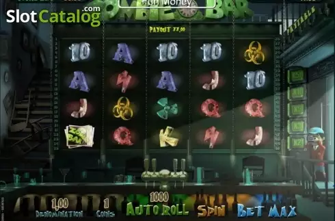 Скрин7. Zombie Bar Slots слот