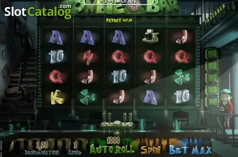 Скрин8. Zombie Bar Slots слот