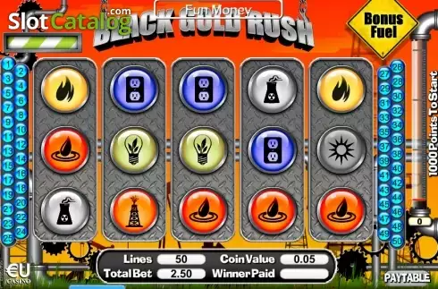 Скрин4. Black Gold Rush слот