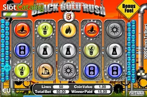 Скрин5. Black Gold Rush слот
