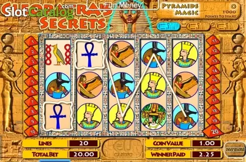 Скрин6. Cleopatra's Secrets слот