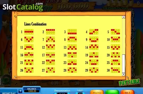 Скрин2. Wild West Bounty (SkillOnNet) слот