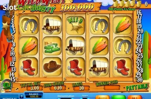 Скрин5. Wild West Bounty (SkillOnNet) слот
