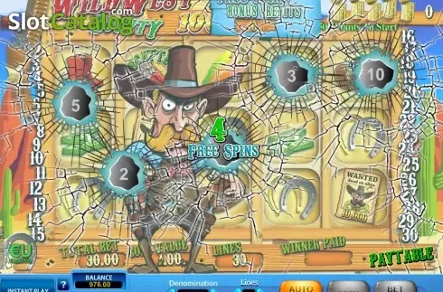 Скрин7. Wild West Bounty (SkillOnNet) слот