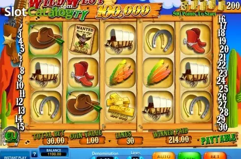 Скрин8. Wild West Bounty (SkillOnNet) слот
