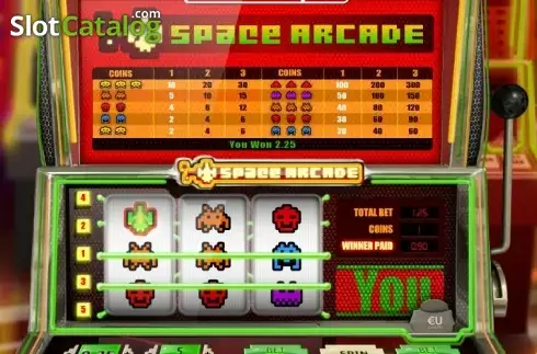 Скрин4. Space Arcade (SkillOnNet) слот