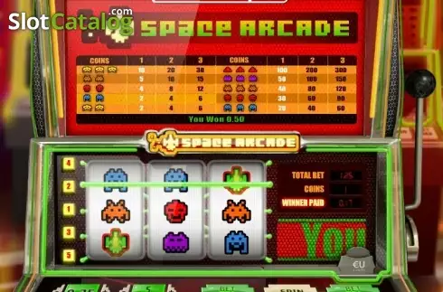 Скрин5. Space Arcade (SkillOnNet) слот