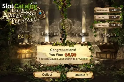 Скрин3. The Lost Aztec Treasure (SkillOnNet) слот