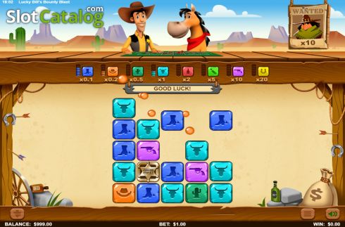 Скрин2. Lucky Bills Bounty Blast слот