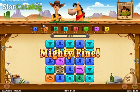 Скрин3. Lucky Bills Bounty Blast слот