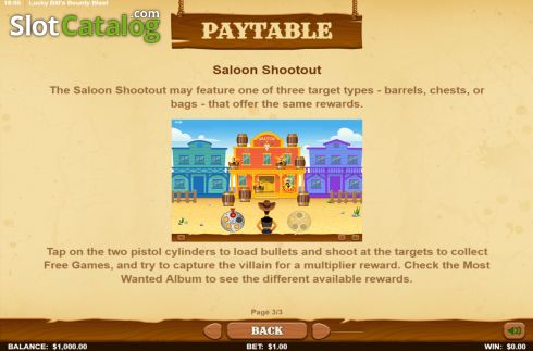 Скрин4. Lucky Bills Bounty Blast слот