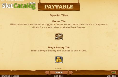 Скрин7. Lucky Bills Bounty Blast слот