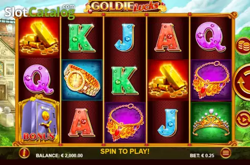 Скрин2. Goldie Lucks слот
