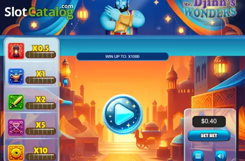 Скрин2. Mr. Djinn's Wonders слот