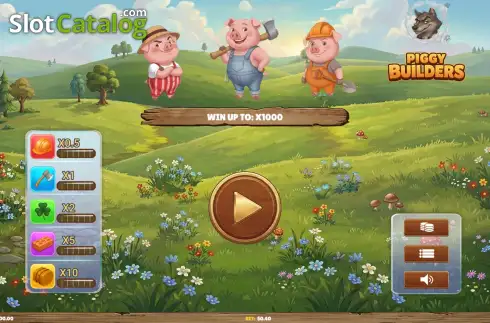Скрин2. Piggy Builders слот