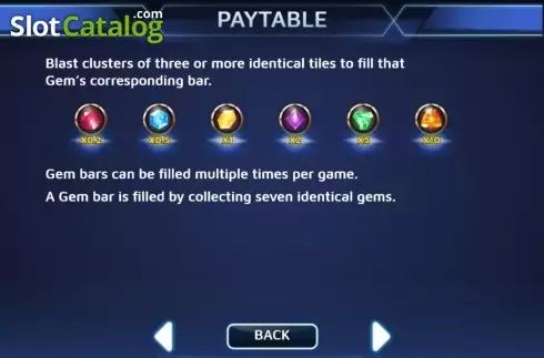 Скрин2. Gems Odyssey слот