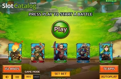 Скрин2. Battle Royale (Skillzzgaming) слот