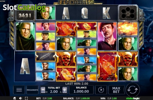 Скрин2. Expendables Megaways слот