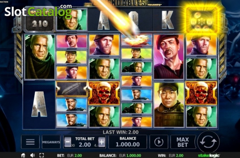 Скрин5. Expendables Megaways слот