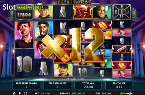 Скрин9. Expendables Megaways слот