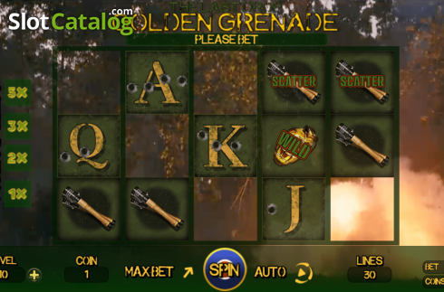 Скрин2. The Last Drop Golden Grenade слот