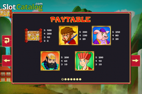 Скрин8. Journey to the West (The Games Company) слот