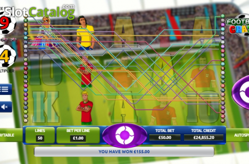 Скрин5. Football Crazy слот