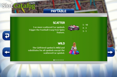 Скрин7. Football Crazy слот