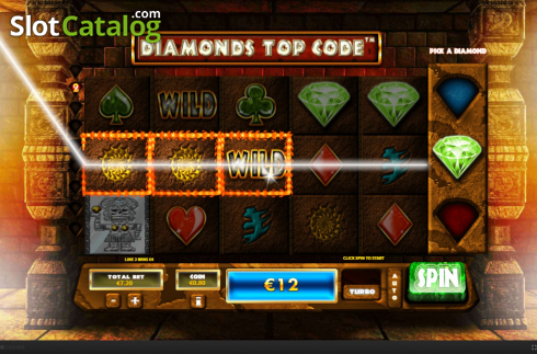 Скрин6. Diamonds Top Code слот