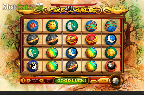Скрин2. Fire Baoding Balls слот