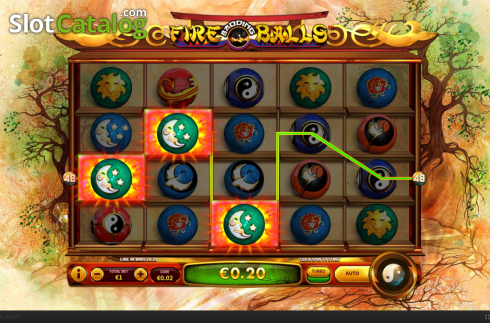 Скрин5. Fire Baoding Balls слот