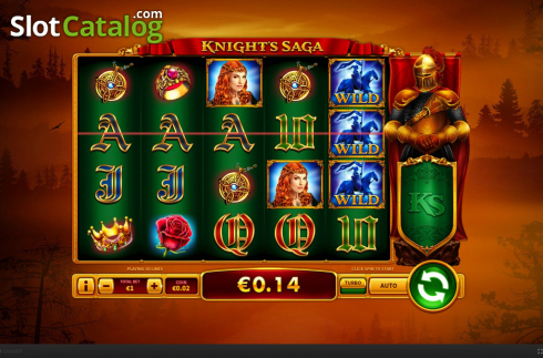 Скрин3. Knight's Saga слот
