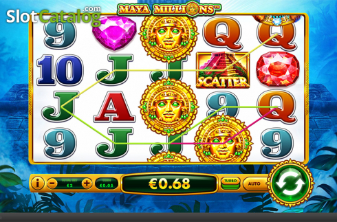 Скрин7. Maya Millions слот