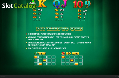 Скрин8. Super Lucky Dollar слот