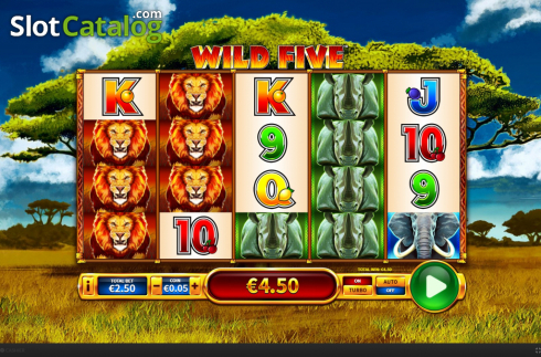 Скрин5. Wild Five слот