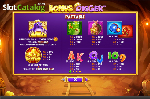 Скрин8. Bonus Digger слот