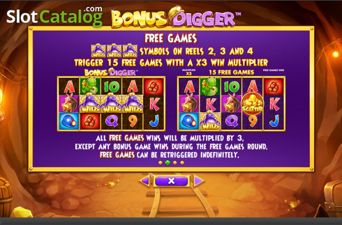 Скрин9. Bonus Digger слот