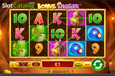 Скрин4. Bonus Digger слот