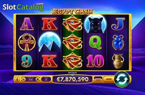 Скрин2. Egypt Cash слот