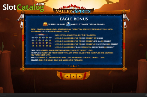 Скрин8. Valley of Spirits слот