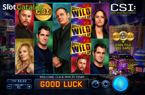 Скрин3. CSI: Crime Scene Investigation слот
