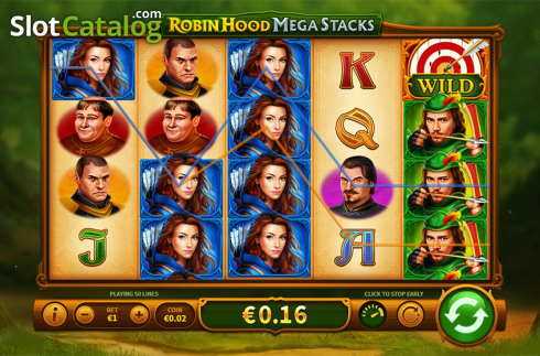 Скрин6. Robin Hood Mega Stacks слот