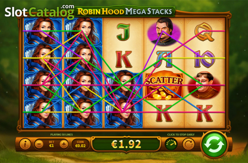Скрин5. Robin Hood Mega Stacks слот